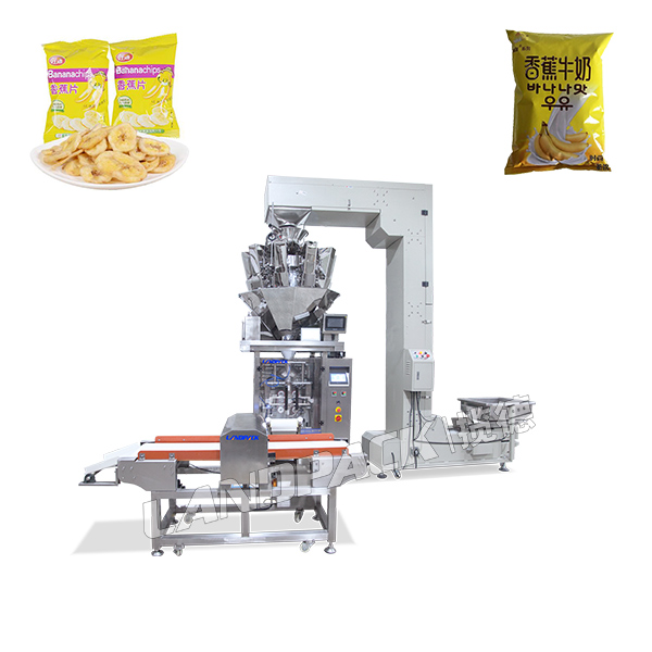 袋裝香蕉片包裝機(jī)_蘋(píng)果片水果片稱重包裝機(jī)